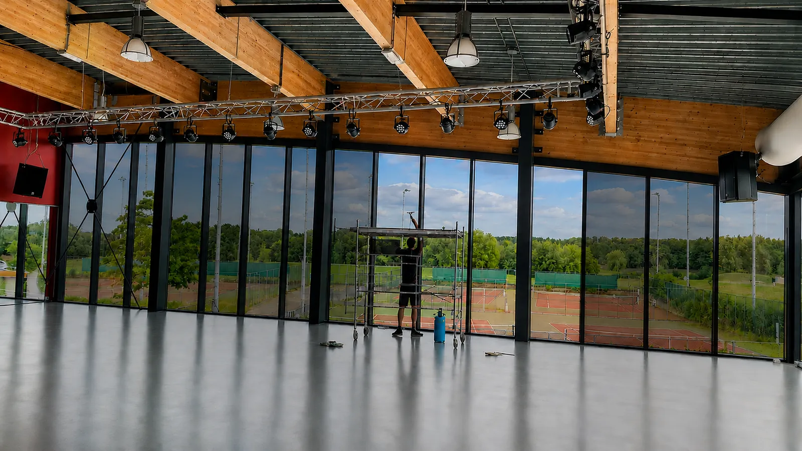 Film on a window glass — installation of sun-protection, tinting, heat-insulating, decorative frosted and UV-protection film in Riga and Latvia | SIA Logu Apkope