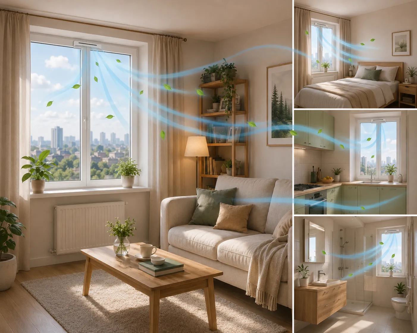 Air supply valves for windows — installation in Riga | SIA Logu Apkope
