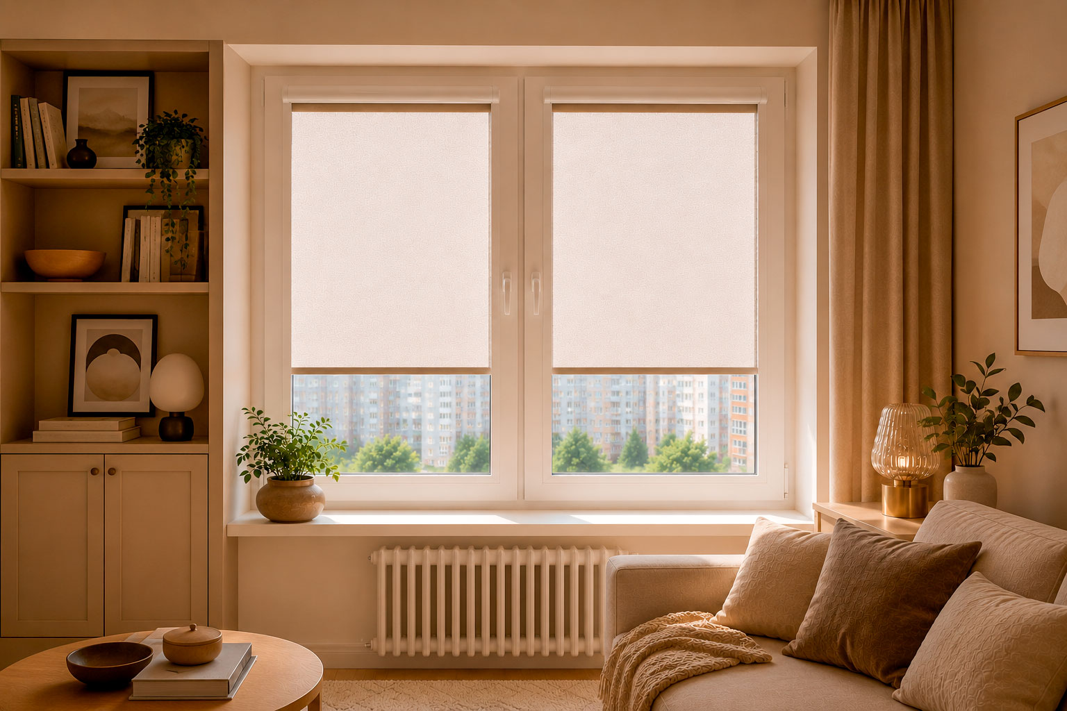 Cassette blinds in Riga — made to order | SIA Logu Apkope