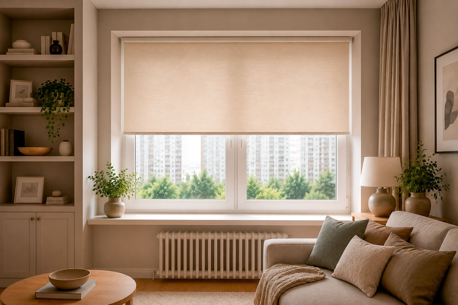 Roller blinds in Riga — made to order | SIA Logu Apkope